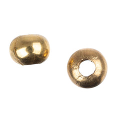 Spacer 4mm, Brass Metal Bead 50/pk