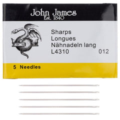 John James Glovers #12 Needles 5/pk
