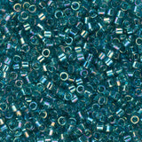 11/0 Perle Delica #1248 Teal Caribbean Transparent AB 5.2g
