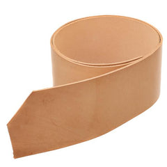 4" Vegetable Tanned Tooling Leather Strips - 4 Feet