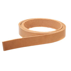 1" Vegetable Tanned Tooling Leather Strips - 4 Feet