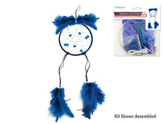 Dream Catcher Kit 4 5/8" Indigo Blue 1/pk