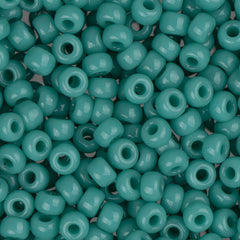 8/0 Miyuki Seed Beads #0412 Opaque Turquoise Green 22g