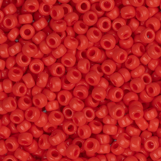 11/0 Miyuki Seed Beads #0407 Opaque Red Vermillion 22g