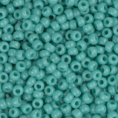 11/0 Miyuki Seed Beads #0412 Opaque Turquoise Green 22g