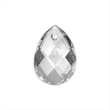 Pendentif en forme de larme en cristal acrylique 13x18mm 25/pk