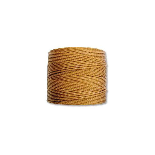 S-Lon Bead Cord .5mm Or 77yd Bobine