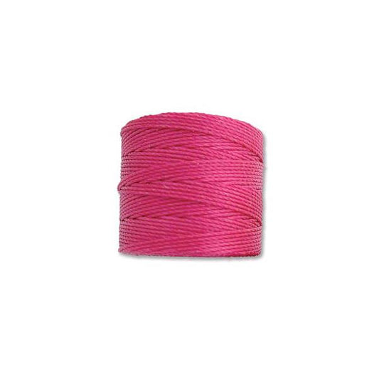 S-Lon Bead Cord .5mm Magenta 77yd Bobine