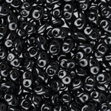 *Czech Superduo Beads 24g Jet Black