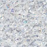 Czech Superduo Beads 24g Crystal AB