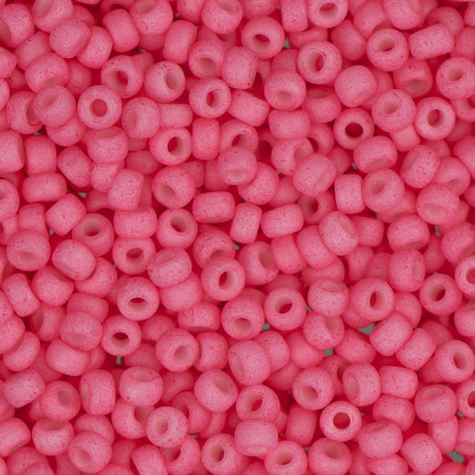 11/0 Perles Miyuki Rocailles #2045 Rose Vif 23g