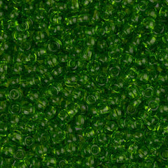11/0 Czech Seed Beads #01002 Transparent Chartreuse 23g