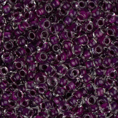 11/0 Czech Seed Beads #01005 Colour Lined Mauve 23g