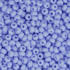 11/0 Czech Seed Beads #01025 Opaque Powder Blue 23g