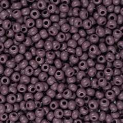 11/0 Czech Seed Beads #01027 Opaque Dark Mauve 23g
