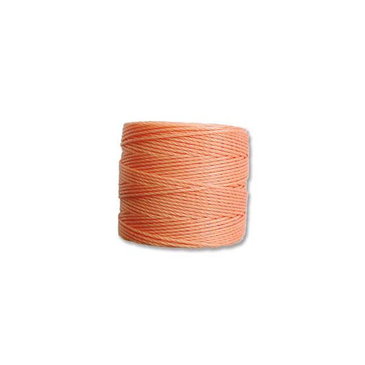 S-Lon Bead Cord .5mm Citrouille 77yd Bobine
