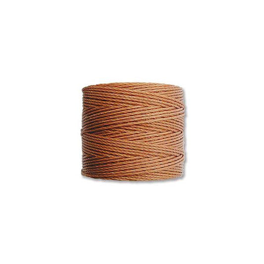 S-Lon Bead Cord .5mm Cuivre 77yd Bobine