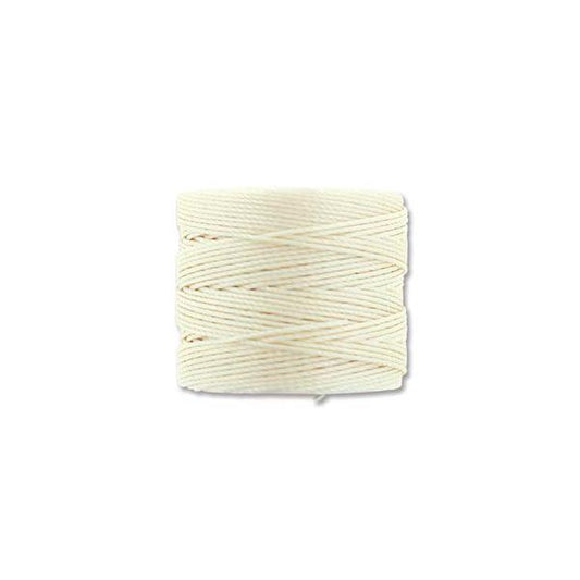S-Lon Bead Cord .5mm Vanille 77yd Bobine