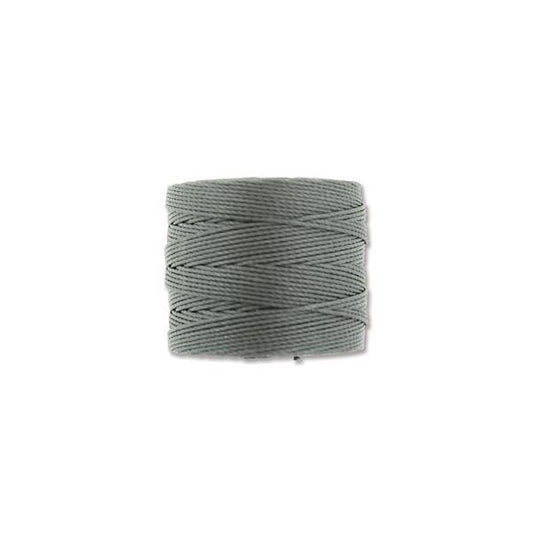S-Lon Bead Cord .5mm Gunmetal 77yd Bobine