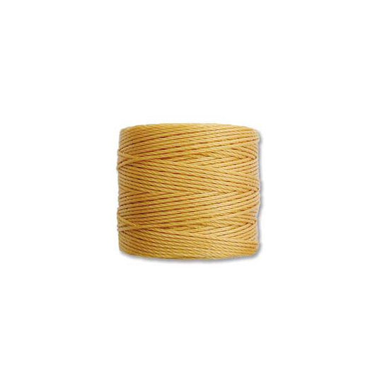 S-Lon Bead Cord .5mm Marigold 77yd Bobine