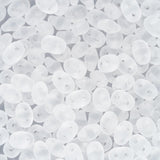 *Czech Superduo Beads 24g Matte Crystal