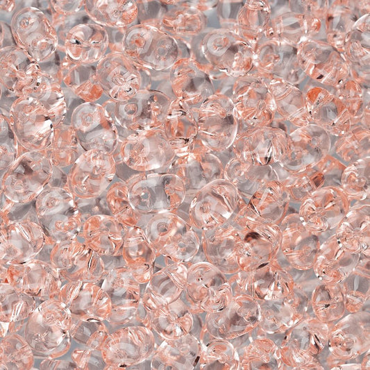 *Czech Superduo Beads 24g Rosaline