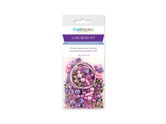 Luxe Bead Kit with Spacers & Cording - Purple