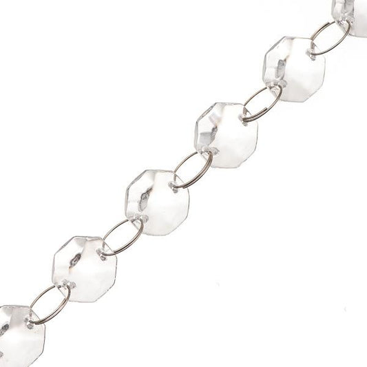 Chain Chandelier 14mm Acrylic Rivoli Crystal 1m