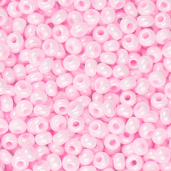 10/0 Czech Seed Beads #101 Opaque Pink 22g