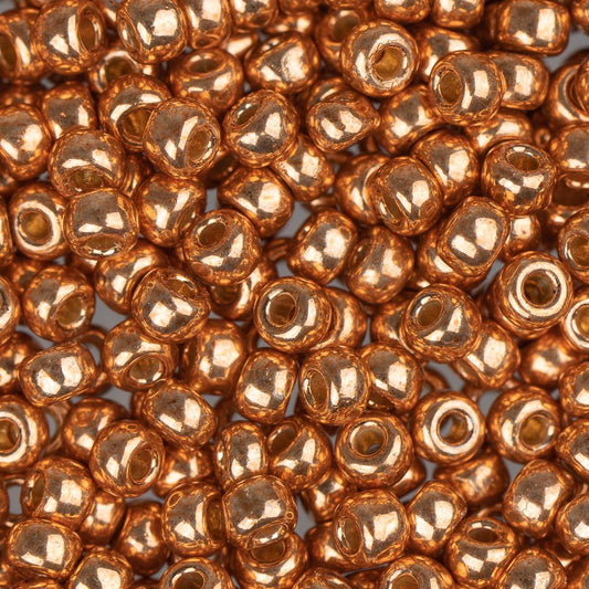 8/0 Perles Miyuki Rocailles #4206 Duracoat Muscat 22g