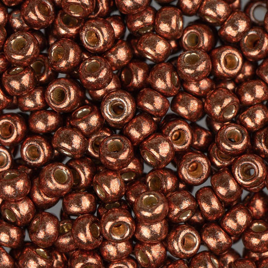 8/0 Perles Miyuki Rocailles #4212 Duracoat Dark Berry 22g