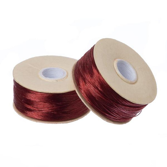 Nymo Thread B Red 65yd Bobbin