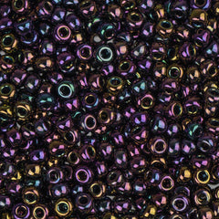 11/0 Miyuki Seed Beads #0454 Metallic Purple Iris 22g