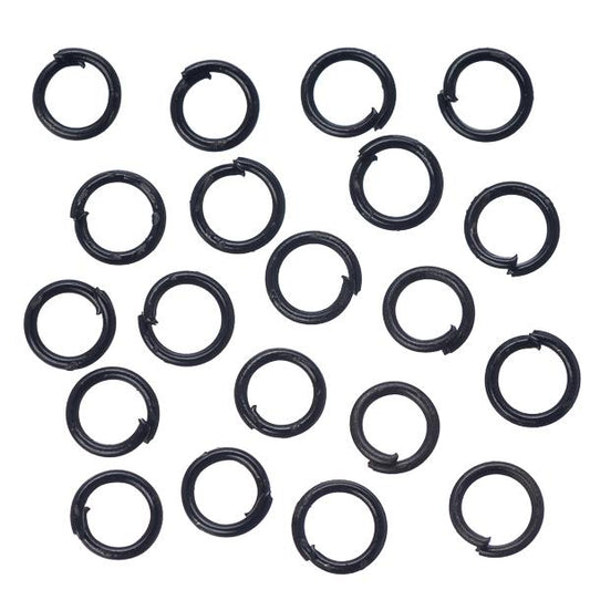 Anneaux noirs 4,5 mm 100 grammes