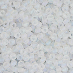 11/0 Miyuki Seed Beads #0131FR Crystal AB Matte 22g