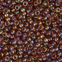 11/0 Miyuki Seed Beads #0257 Topaz AB 22g