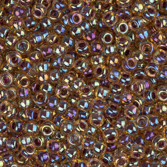 11/0 Miyuki Seed Beads #0342 Purple Rainbow Iris AB 22g