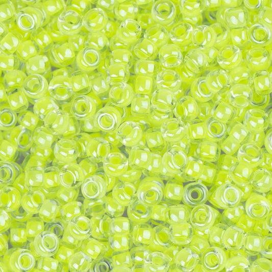 11/0 Perles Miyuki #1119 Chartreuse Néon Lumineux 22g
