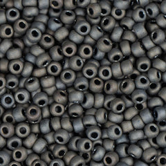 11/0 Miyuki Seed Beads #2012 Tawny Grey Matte Metallic 22g