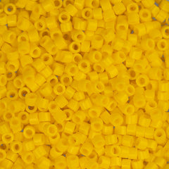 11/0 Delica Bead #1132 Opaque Canary Yellow 50g Bag