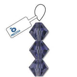 3mm Tanzanite Preciosa Toupie 5" Brin