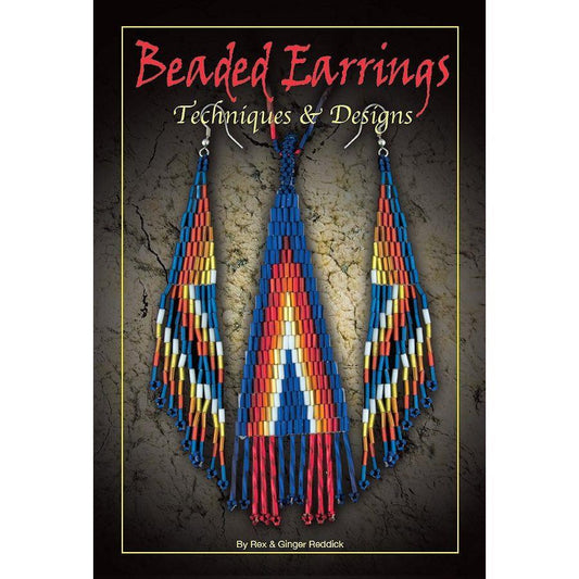 Livre "Boucles d'oreilles perlées - Techniques &amp; Dessins"