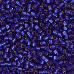 11/0 Delica Bead #0696 Dark Violet Blue Semi-Matte 5.2g