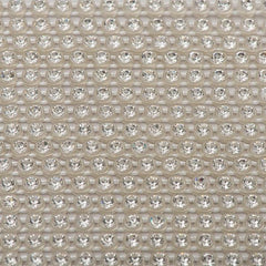 Plastic 2.4mm Clear Rhinestone Banding by the Yard