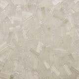 #3 Czech Bugle Beads Opaque Satin Sac de 25g