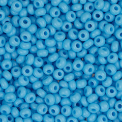 11/0 Czech Seed Beads #34907B Opaque Light Blue 250g