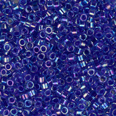 11/0 Delica Bead #0063 Blue Violet AB Lined 5.2g