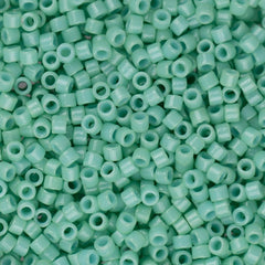 11/0 Delica Bead #2125 Duracoat Opaque Turquoise Green 5.2g