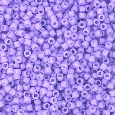 11/0 Delica Bead #2138 Duracoat Opaque Light Purple 5.2g