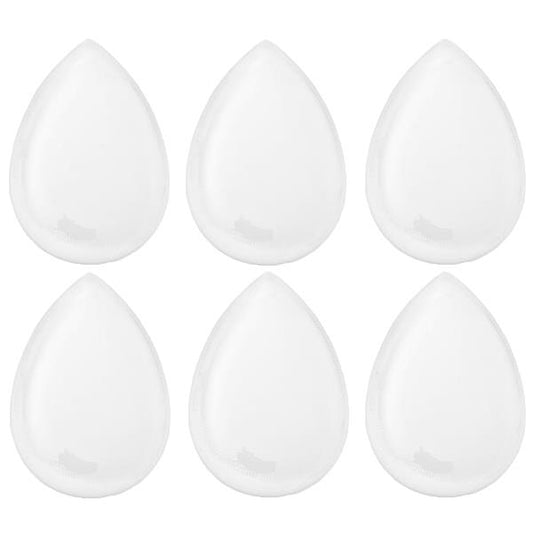 Epoxy Sticker, Teardrop 1" Clear 20/pk